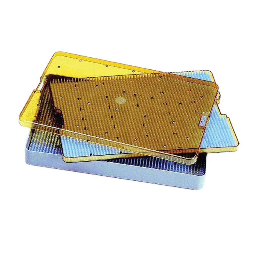 Small Plastic Instrument Sterilization Trays 7.5 x 2.5 x 0.75